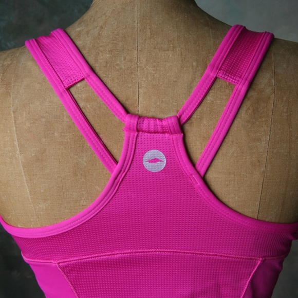 Avia Workout Top Scoop Neck Strappy Back Soft MD - Picture 2 of 9